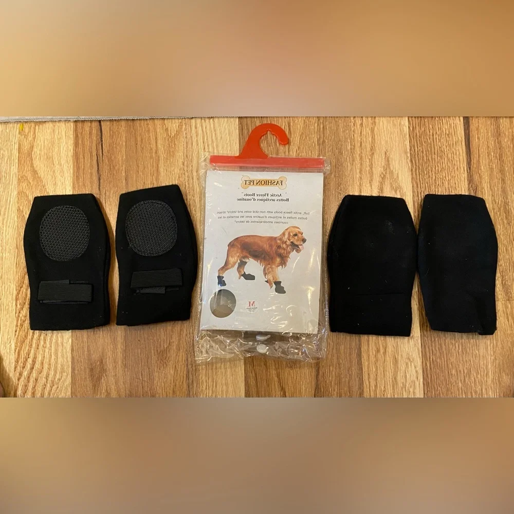FASHION PET Arctic Fleece Boots Size Medium